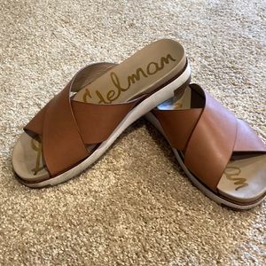 Sam Edelman slip on sandal.